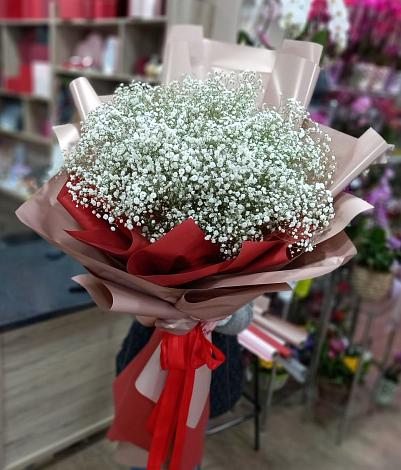 Букет цветов из: Гипсофила в Борисоглебском