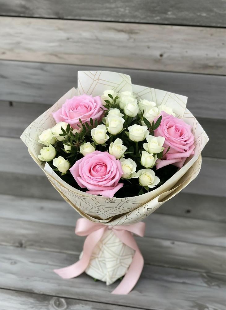 Букет цветов из: Розы в Борисоглебском