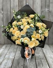Букет цветов из:  Розы и Лизиантусы #REPLACE_PRED# Борисоглебском