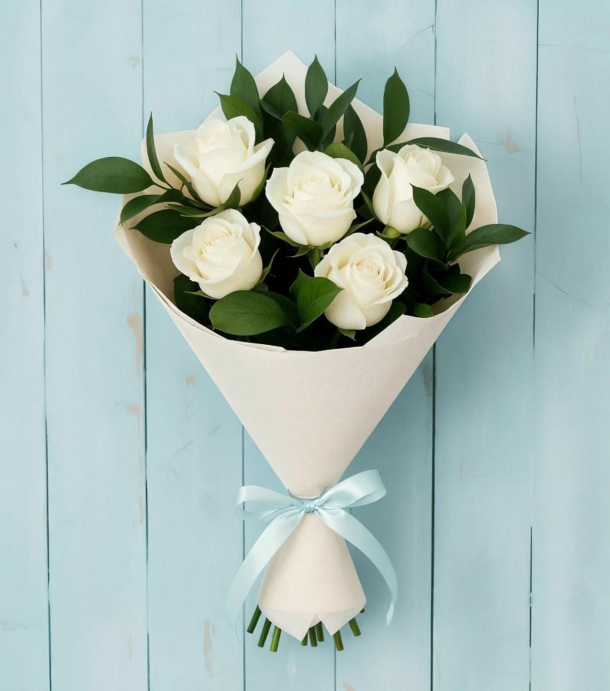 Букет цветов из: Розы в Борисоглебском