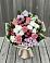 Букет цветов из: Альстромерии, Гвоздики, Розы и Хризантемы в Борисоглебском