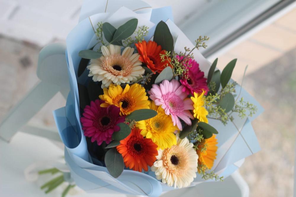 Букет цветов из: Герберы в Борисоглебском