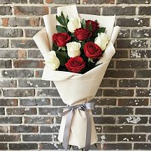 Букет цветов из:  Розы в Борисоглебском