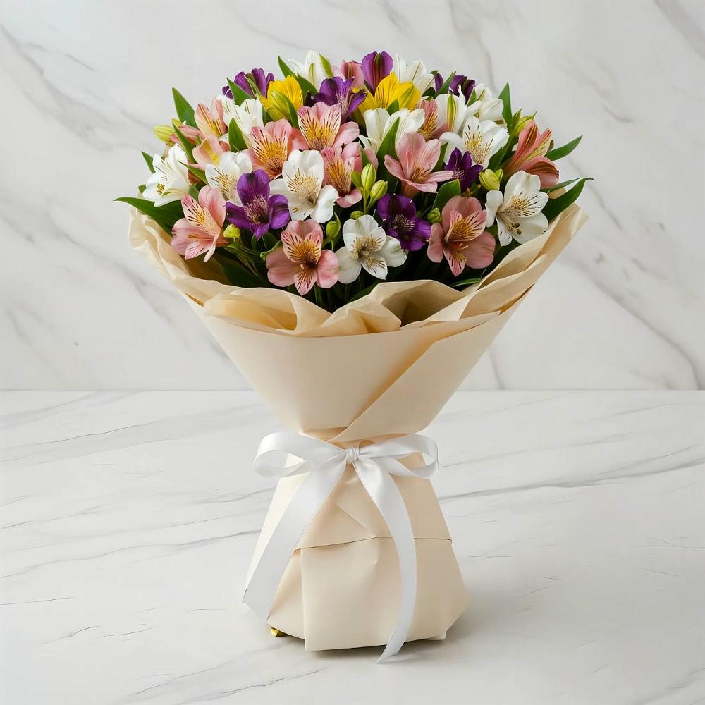 Букет цветов из: Альстромерии в Борисоглебском