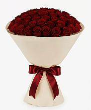 Букет 101 Бордовая роза Блэк Бакарра в Борисоглебском