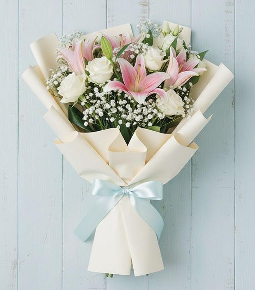 Букет цветов из: Лилии в Борисоглебском