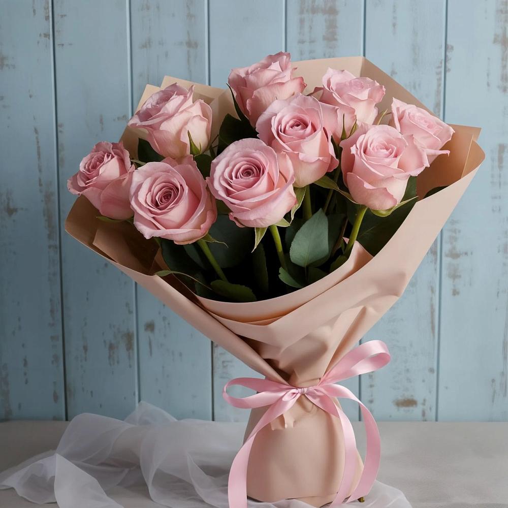 Букет цветов из: Розы в Борисоглебском