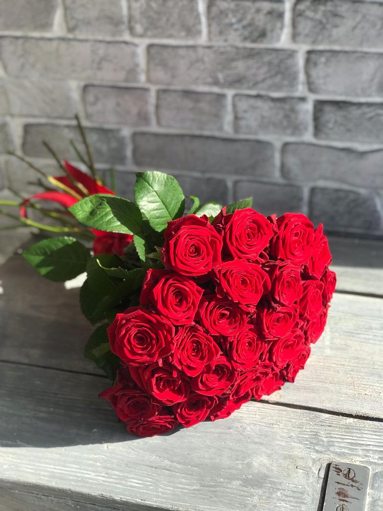 Букет Красные розы Фридом в Борисоглебском