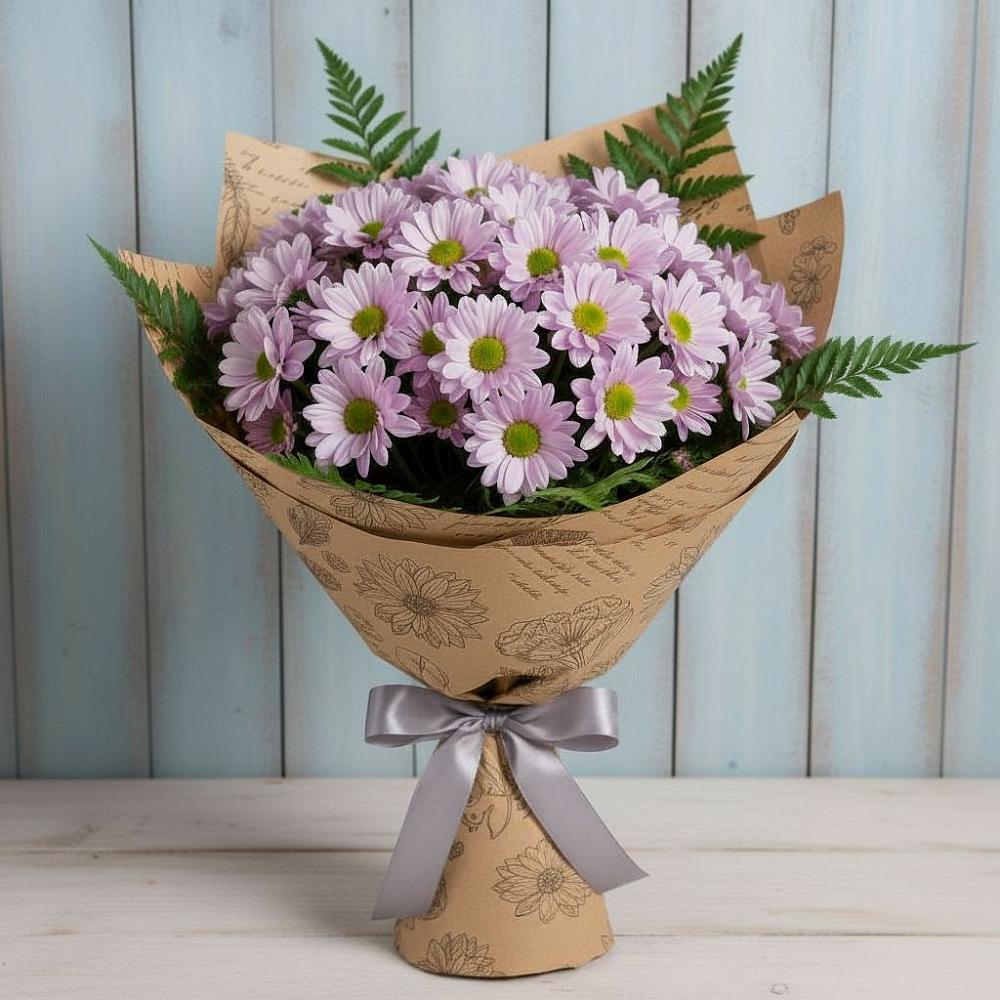 Букет цветов из: Хризантемы в Борисоглебском