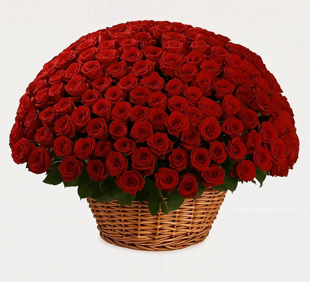 Премиум букет из: Розы в Борисоглебском