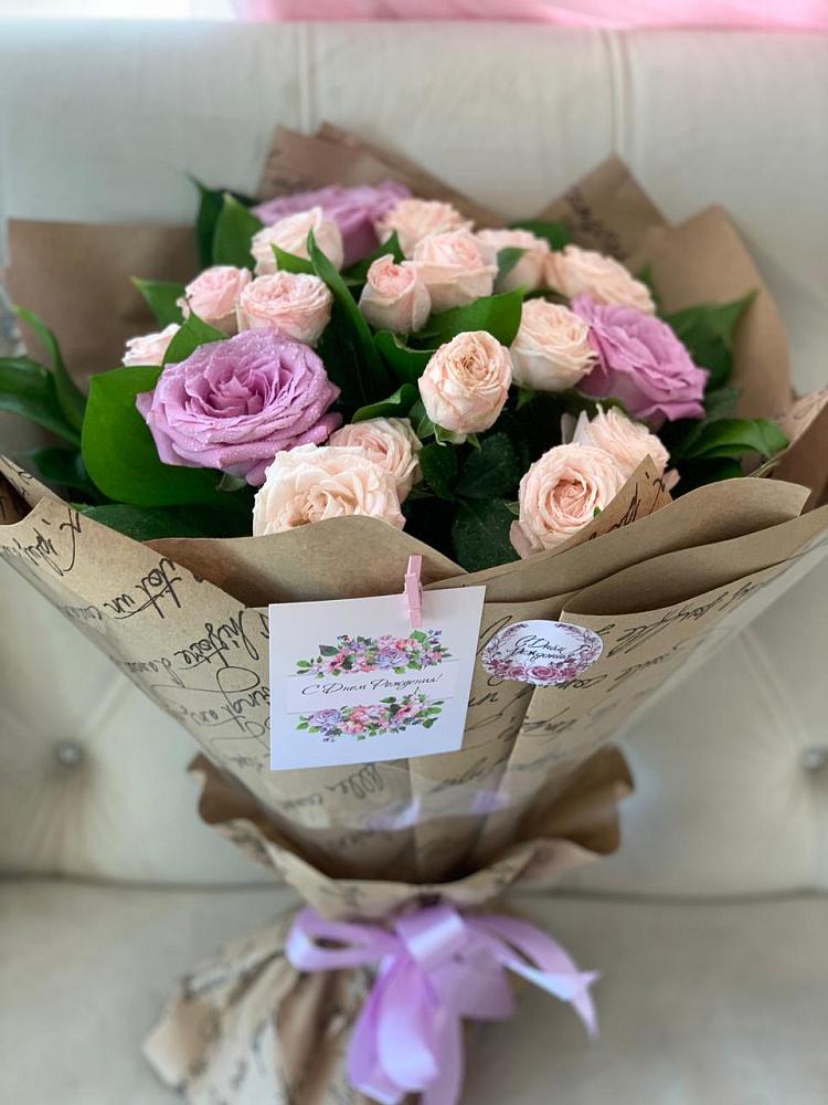 Букет цветов из: Розы в Борисоглебском