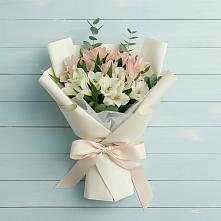 Букет цветов из:  Альстромерии в Борисоглебском
