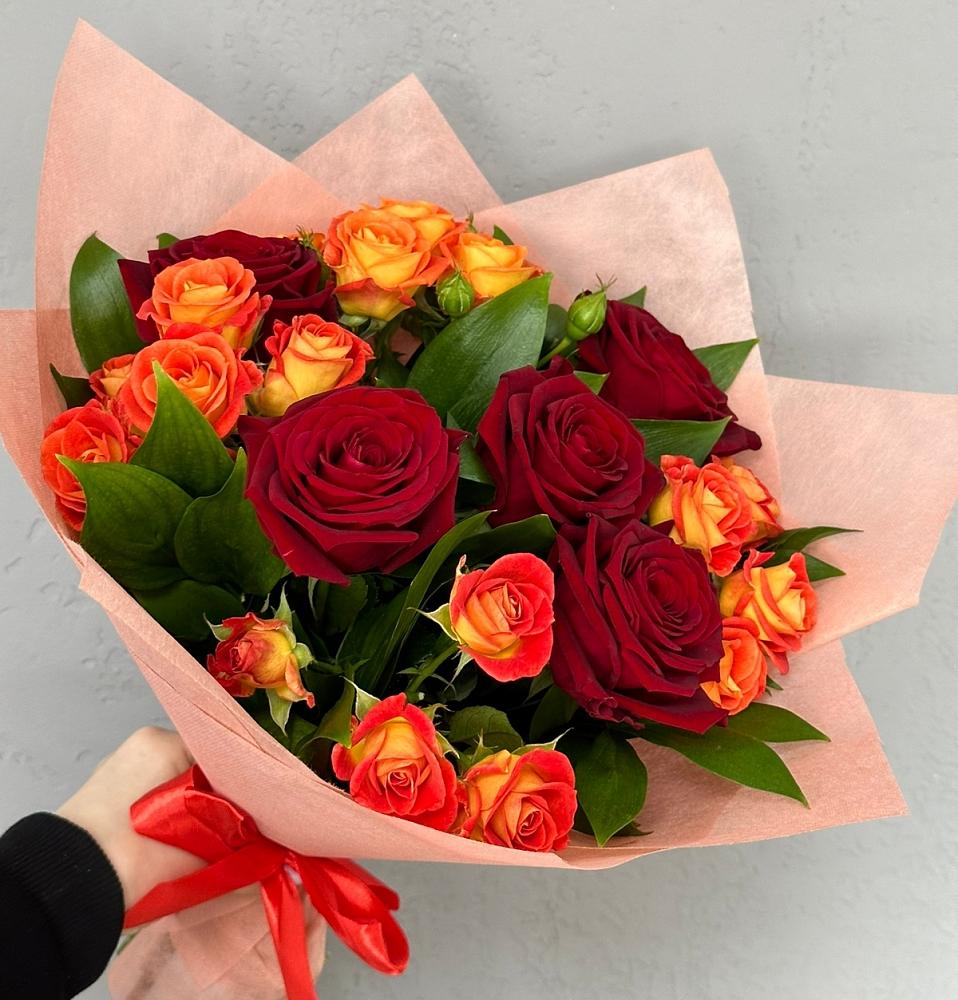 Букет Любовь и восторг в Борисоглебском