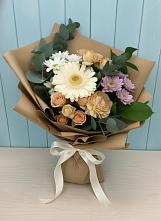 Букет цветов из:  Герберы и Хризантемы в Борисоглебском