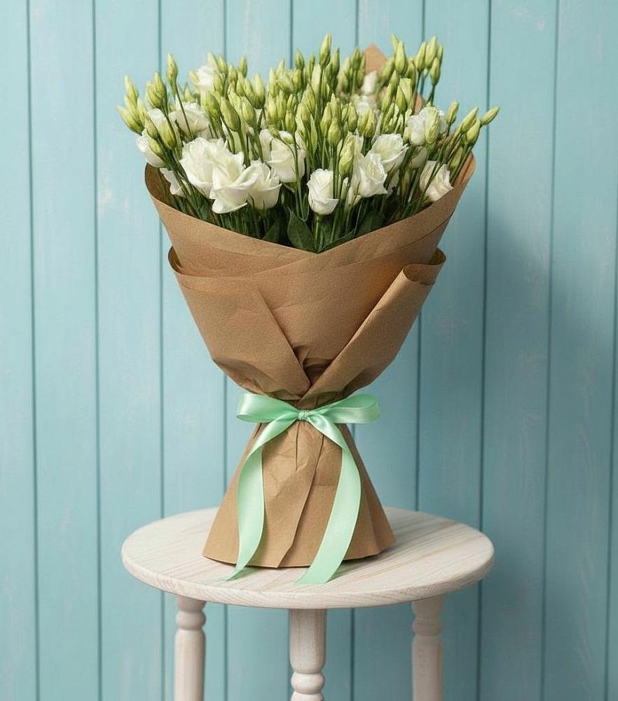 Букет цветов из: Лизиантусы в Борисоглебском