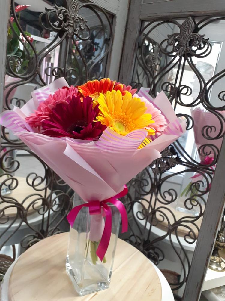 Букет цветов из: Герберы в Борисоглебском