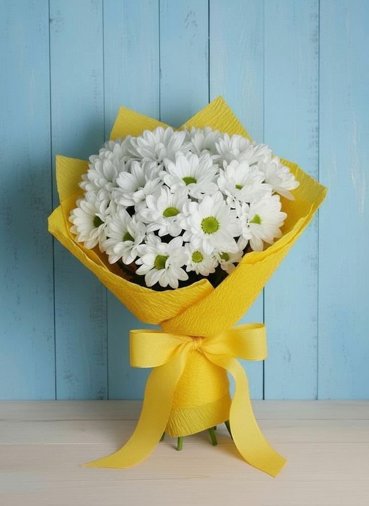 Букет цветов из: Хризантемы в Борисоглебском