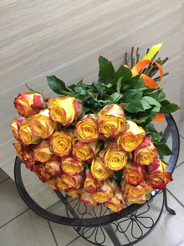 Букет Желтые розы в Борисоглебском