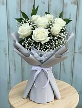 Букет цветов из:  Розы в Борисоглебском
