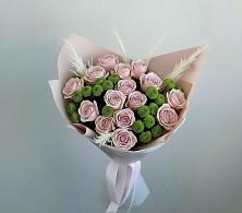Букет цветов из:  Розы и Хризантемы в Борисоглебском