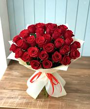Букет 29 Красных роз в Борисоглебском