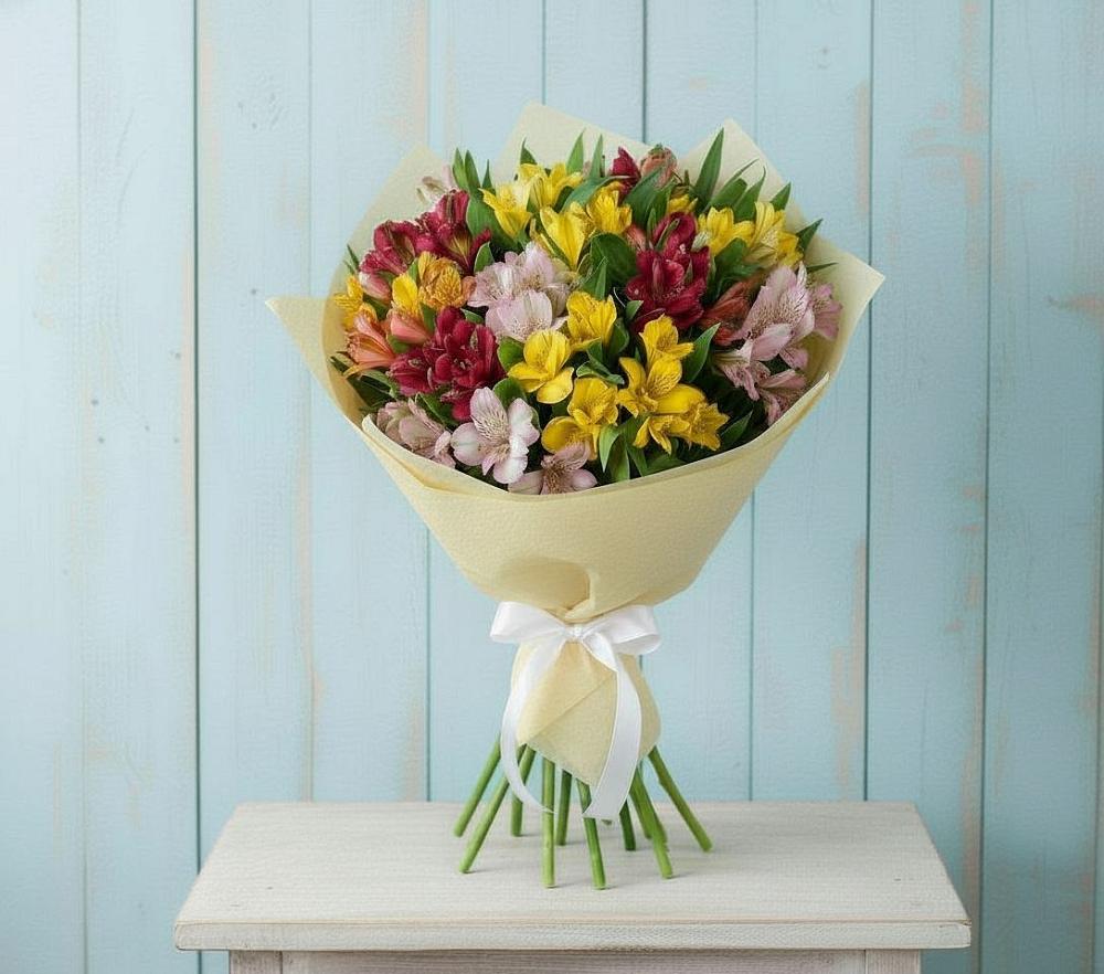 Букет цветов из: Альстромерии в Борисоглебском
