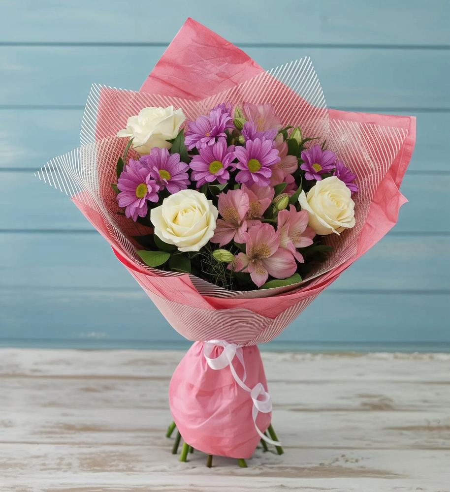 Букет цветов из: Герберы в Борисоглебском