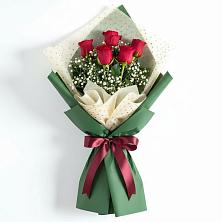 Букет цветов из:  Розы в Борисоглебском