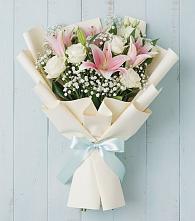 Букет цветов из:  Лилии в Борисоглебском