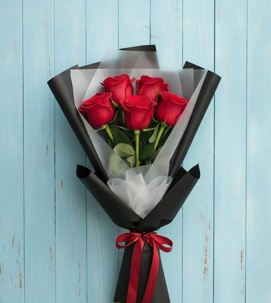 Букет цветов из: Розы в Борисоглебском