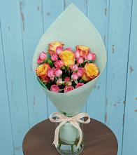 Букет цветов из:  Розы в Борисоглебском