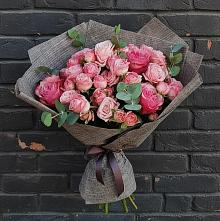Букет цветов из:  Розы в Борисоглебском