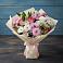 Букет цветов из: Хризантемы, Альстромерии и Розы в Борисоглебском